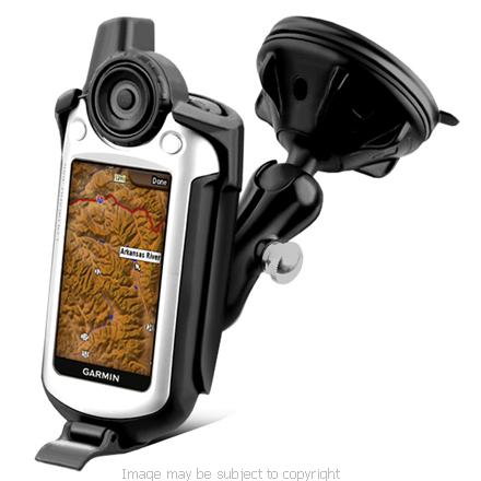 RAM COMPOSITE SUCTION CUP MOUNT with HOLDER for the GARMIN COLORADO RAP-B-166-2-GA27U (SKU 4631)