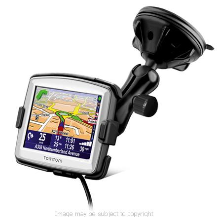 RAM COMPOSITE SUCTION CUP MOUNT with HOLDER for the TOMTOM ONE V4 Europe &amp; Regional Traffic - Assist  RAP-B-166-2-TO7U (SKU 4619)
