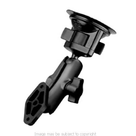 RAM COMPOSIT SUCTION CUP MOUNT &amp; CRADLE for the GARMIN NUVI 1490 1490t RAP-B-166-2-GA35U (SKU 5746)