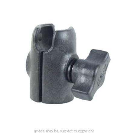 Single 1" Socket Arm with Octagon Base  - RAP-B-200-1 (sku 3817)