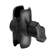 RAM PLASTIC DOUBLE SOCKET SHORT ARM RAP-B-201-A (SKU 3850)