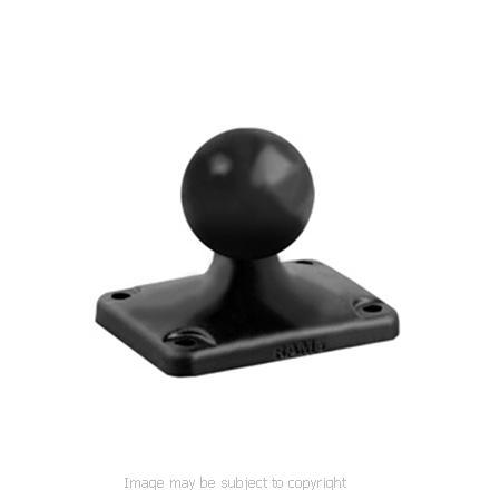 RAM 2inch X 2.5inch DIAMETER BASE WITH 1inch BALL RAP-B-202-225 (SKU 4737)