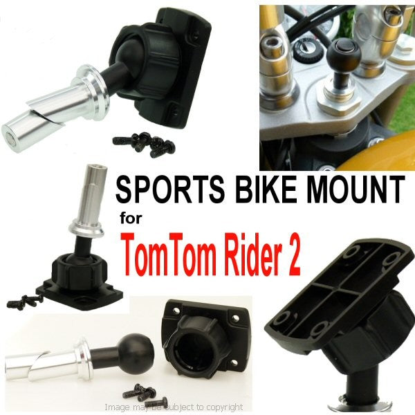 TomTom Rider 2 15mm Sports Bike Mount (sku 14284)
