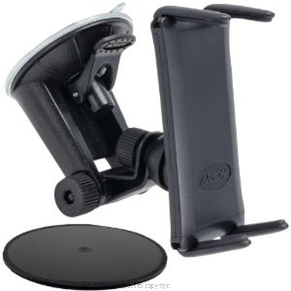Arkon SM617 Slim-Grip Ultra Robust Windshield Car Suction Mount for Large Smartphones &amp; 7" 8" Tablets (sku 19125)
