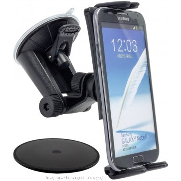 Arkon SM617 Slim-Grip Ultra Robust Windshield Car Suction Mount for Large Smartphones &amp; 7" 8" Tablets (sku 19125)