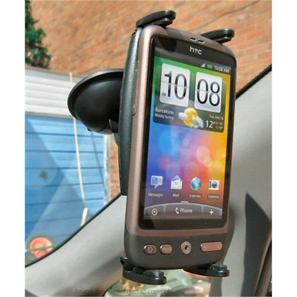 ZS Multi Surface Suction Car Dashboard Mount with Slim-Grip Universal Holder for Mobile-Smartphone (SKU 11141)