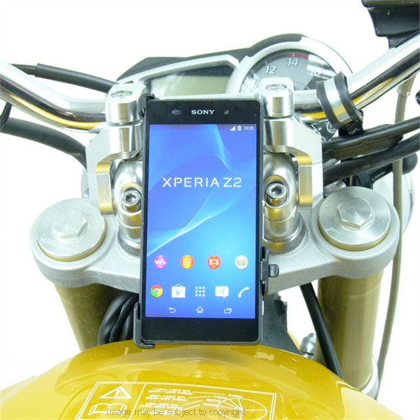 Dedicated Motorcycle Bike Handlebar PRO Mount for Sony Xperia Z2 (sku 19615)