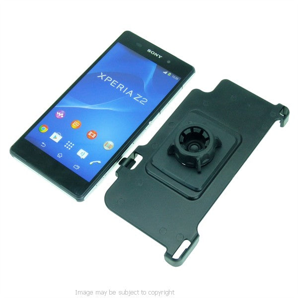 BuyBits Phone Cradle for Xperia Z2 holder with 17mm Socket (SKU 19630)