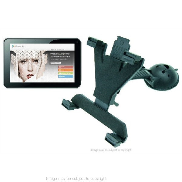 Adjustable Multi-Surface Dashboard Desk Suction Mount for Carphone Warehouse Avoca 7inch Tablet (sku 18306)