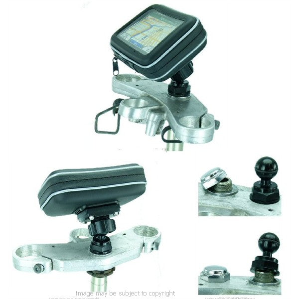 Yoke 40 - GPS SatNav Motorcycle Yoke Nut Cap Mount (sku 16717)