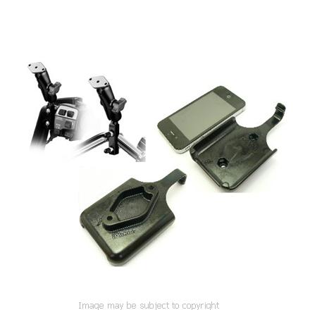 RAM Combination Rail &amp; Reservoir Mount for the Apple iPhone 4 RAM-B-174-AP9 (SKU 7534)