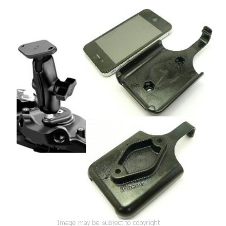 RAM Motorcycle Fork Stem Mount with 3inch arm for the Apple iPhone 4S RAM-B-176-AP9 (SKU 13445)