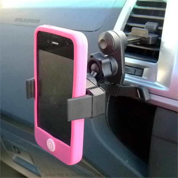 Easy Fit Mobile Grip Vent Mount for iPhone 4 Mobile Smartphones (sku 19202)