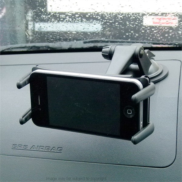 SM679 Slim-Grip Ultra Deluxe Mini Multisurface iPhone 4 Suction Mount (sku 19105)