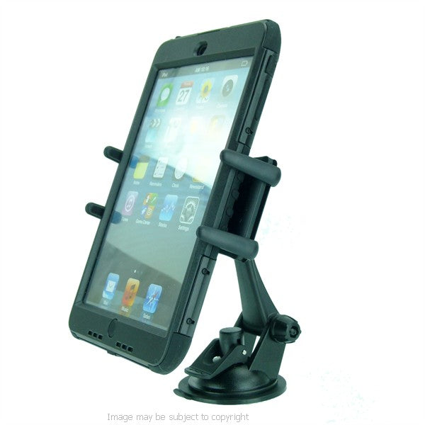SM679 Slim-Grip Ultra Deluxe Mini Windshield - Dashboard Sticky Suction Phone Tablet Mount (sku 18948)