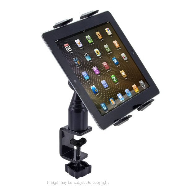 TAB085 Arkon iPad 2 Heavy Duty Music Stand - Table - Desk Mount Tablet PC Holder (sku 16632)