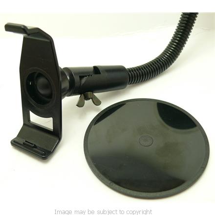 Arkon WIDESCREEN GARMIN NUVI 465T, 465TF, 200w, 2105w, 250w, 255w, 260w, 265wt Bendy - Gooseneck Windscreen Suction Mount &amp; FREE Dash Disc (SKU 7102)