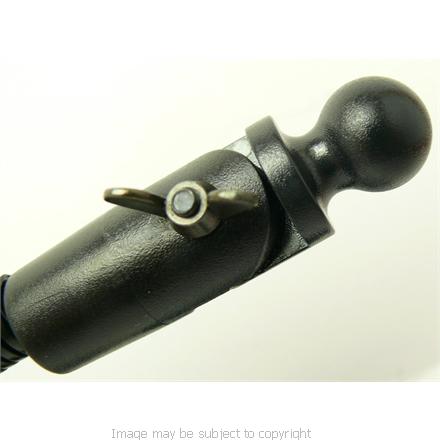 ARKON Bendy - Gooseneck Car Windscreen Suction Arm for Garmin &amp; FREE Dashboard mounting disc - use with existing cradle (SKU 7095)