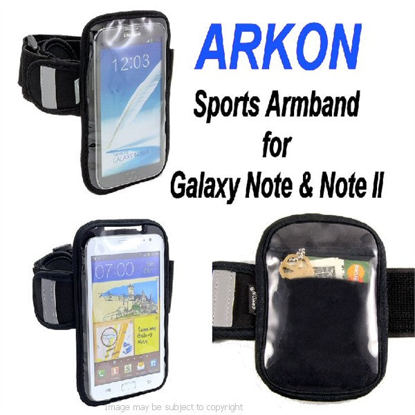 Arkon Armband Samsung Galaxy Note Smartphone Sports Holder (sku 16803)