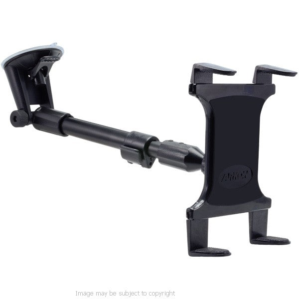 ARKON TAB-CM117 Apple iPad 9.7" (6th Gen) Long Reach Extension Windshield Mount (sku 43599)