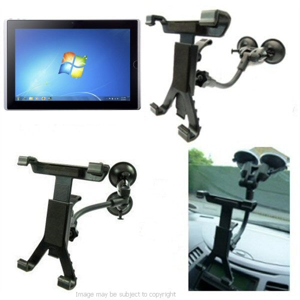 Ultimate Addons Dual Suction Cup Windscreen Mount for the ASUS Eee Slate EP121 Tablet PC (sku 10390)