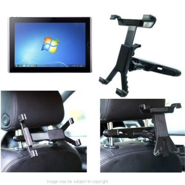 Ultimate Addons Car Headrest Mount for the ASUS Eee Slate EP121 (sku 10538) - BuyBits Ltd UK