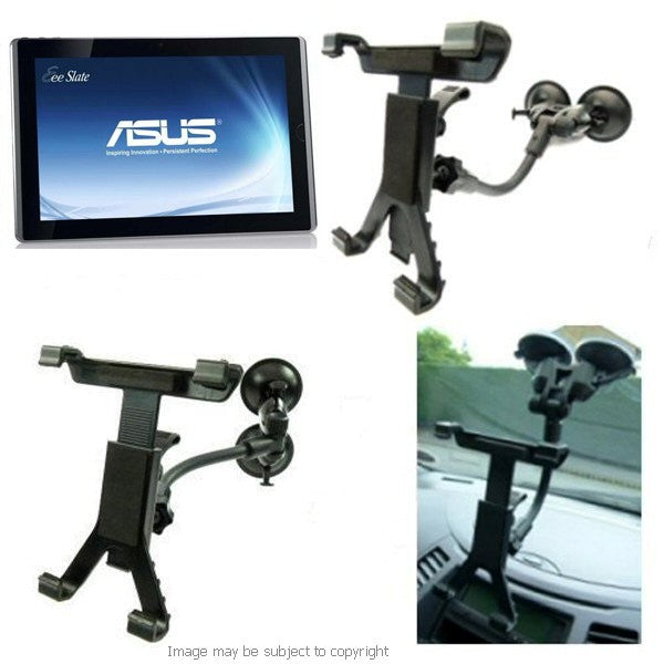 Ultimate Addons Dual Suction Cup Windscreen Mount for the ASUS Eee Slate B121 Tablet PC (sku 13483)