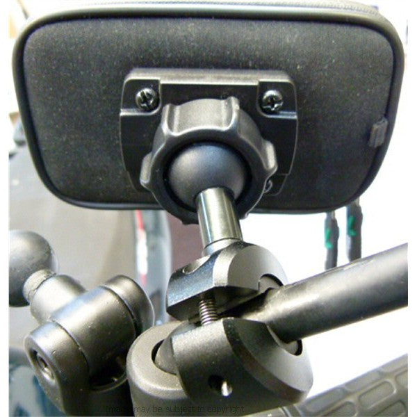 Waterproof iPhone 5 Motorcycle Mirror Mount (sku 15114)