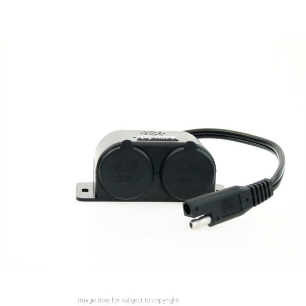 SAE tankbag to cigarette socket adapter cable BC.POW.00.010.10000 (SKU 9401)