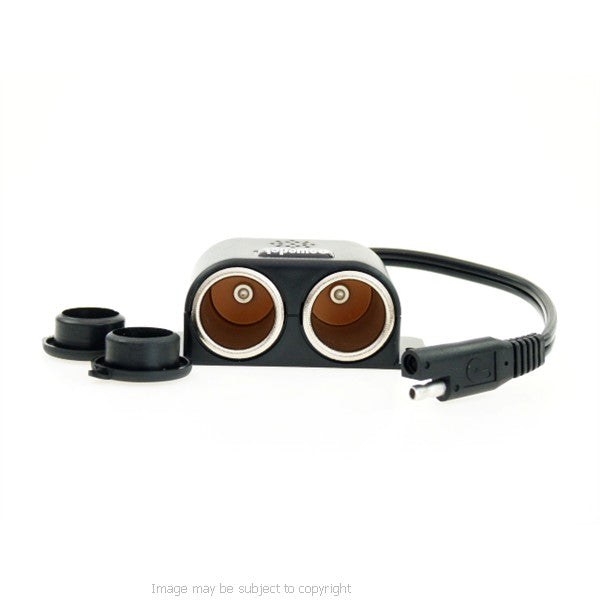 SAE tankbag to cigarette socket adapter cable BC.POW.00.010.10000 (SKU 9401)