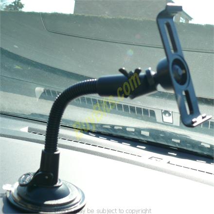 Arkon Garmin Nuvi 1490 1490t Bendy - Gooseneck Windscreen Suction Mount &amp; FREE Dash Disc (SKU 7113)