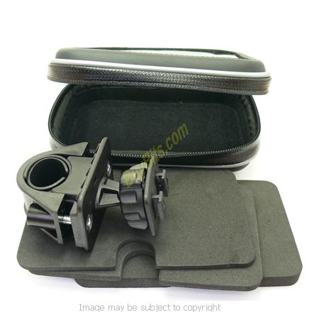Bike Mount &amp; Waterproof Protective Case for Motorcycle, Motorbike or Bicycle Handlebars fits Garmin Nuvi 250W (SKU 9523)