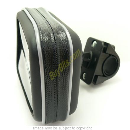 Bike Mount &amp; Waterproof Protective Case for Motorcycle, Motorbike or Bicycle Handlebars fits Mio 475 (SKU 9677)