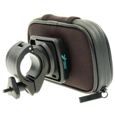 Motorcycle, Motorbike, Bicycle, Bike Handlebar Mount for with Waterproof Case Mobile Phone or SmartPhones 125mm x 65mm (SKU 8194)