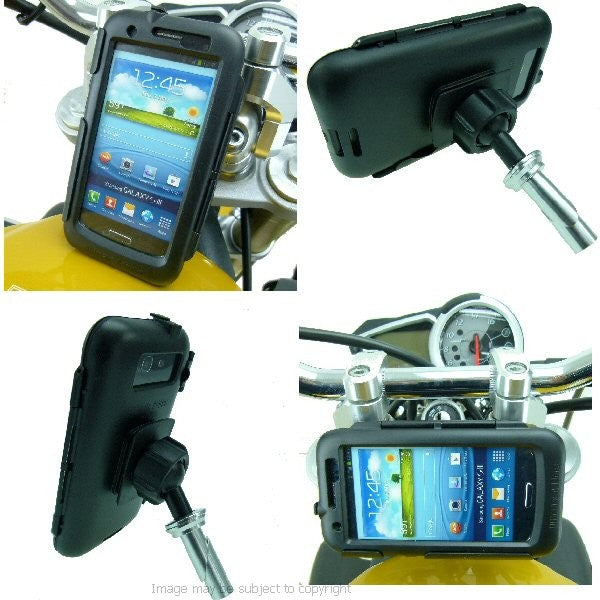 Honda VTR1000F Firestorm all years Samsung Galaxy S III S3 Motorcycle Mount 19mm (sku 14361)