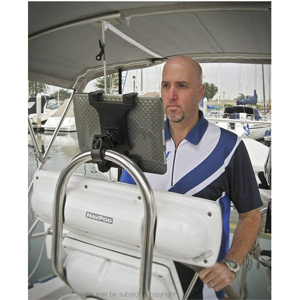 Boat Helm Tablet PC Mount (sku 15527)