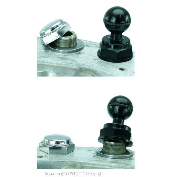 BuyBits Motorcycle Yoke 50 Nut Cap Phone Mount for Samsung Galaxy S20 (sku 51762) - BuyBits Ltd UK