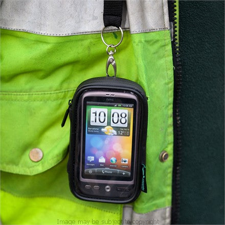 Universal Waterproof Mobile or Smart Phone Case 125 x 65mm for Golf Carts or Golf Trolleys (sku 8212)