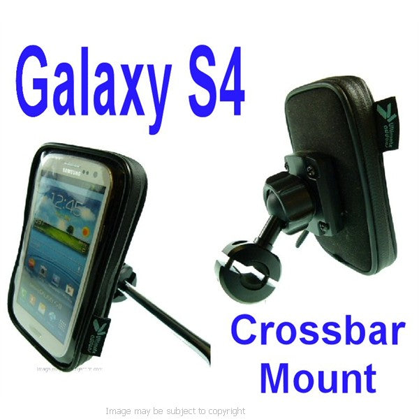 Waterproof Galaxy S4 GT-i9500 Motorcycle Crossbar Mount (sku 16788)