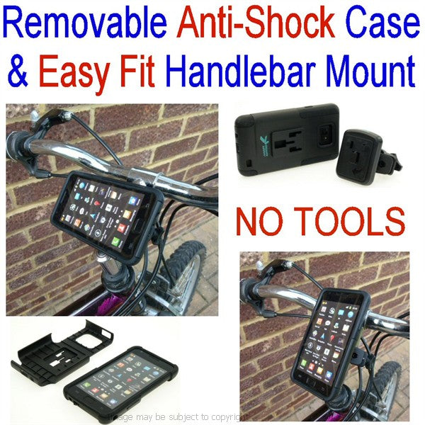 Impact Anti-Shock Cycle Bike Mount for the Samsung Galaxy S2 - S II Phone (sku 11148)