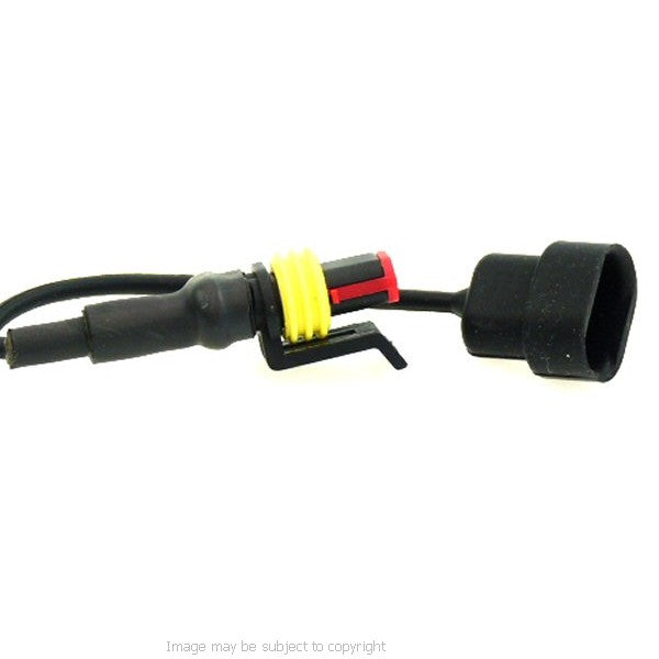 Motorcycle Hella - DIN - BMW Style Charger Power Cable - Straight Mini USB  (sku 12793)