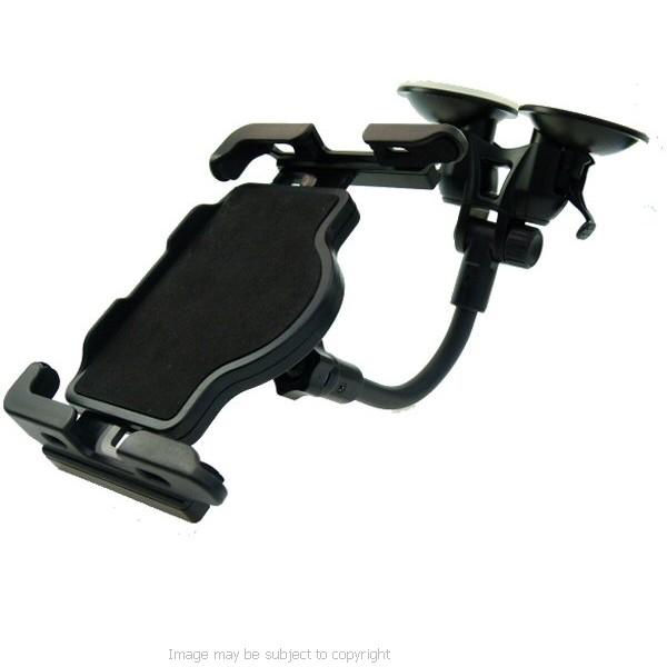 Deluxe Double Suction Cup Windscreen Window Gooseneck Mount for iPad Pro 11" (2020) (sku 53985) - BuyBits Ltd UK