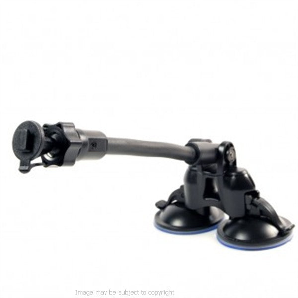 Dual Suction Cup Windscreen Mount for Single slot Cradles &amp; Holders (sku 10088)