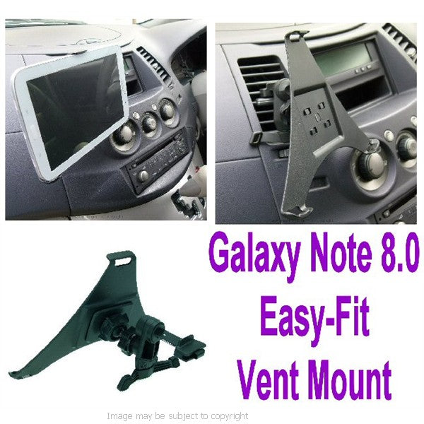 Galaxy Note 8.0 Easy Fit Air Vent Car Mount (sku 16875)