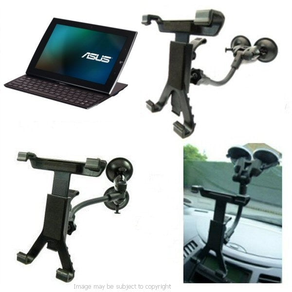 Ultimate Addons Dual Suction Cup Windscreen Mount for the ASUS Eee Pad Slider Tablet PC (sku 10393)