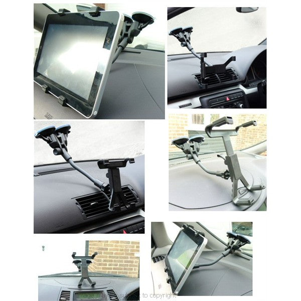 Sucker Plus Dual Suction Cup Windscreen Mount for Tablet PC Devices (sku 10090)