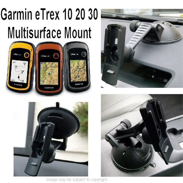 Garmin eTrex 30 Multisurface Car Dash Suction Mount (sku 16093)