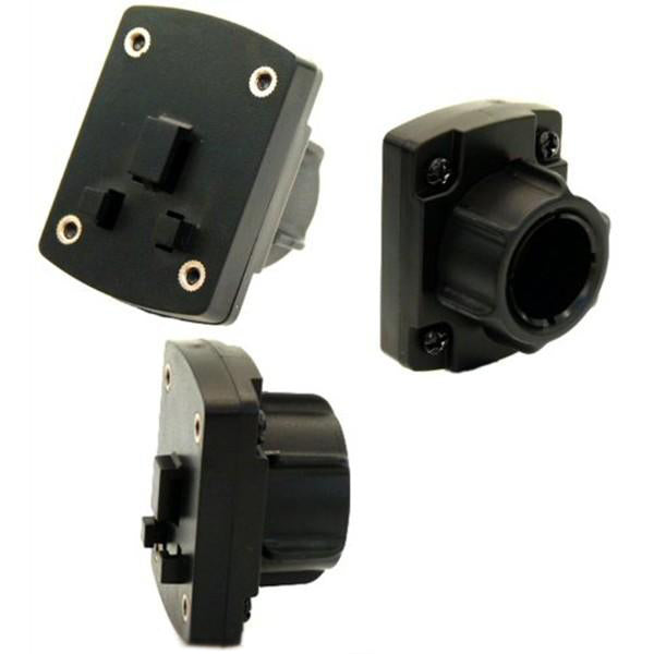 25mm - 1" Adapter with 3 Prong Attachment System fits Interphone Cases - Holders (sku 33093)