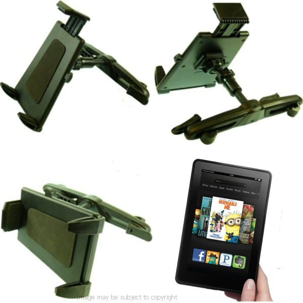 Amazon Kindle Fire Quick Release Car Headrest Tablet Mount (sku 15806)