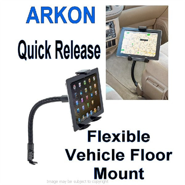 Apple iPad Air 2 Arkon GN088-L22-SBH 22inch Flexible Vehicle Floor - Seat Track Mount Bracket (sku 20807)